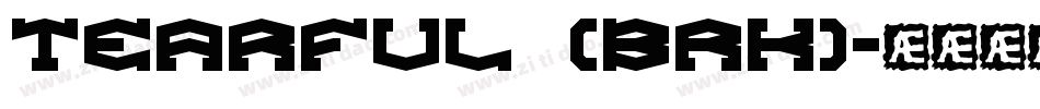Tearful (BRK)字体转换